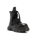 Rick Owens Bozo Tractor leather boots - Black