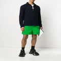 Moncler side-pocket shorts - Green