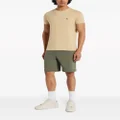 Lacoste logo-patch cotton-blend track shorts - Green