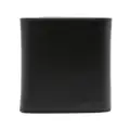 Kiton logo-print leather bi-fold wallet - Black