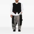 Yohji Yamamoto I-Partial waistcoat - Black