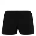Kenzo logo-patch swim shorts - Black