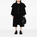 Yohji Yamamoto oversize-collar jacket - Black