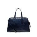 Bally Week Bowling leather holdall - Blue