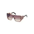 Balmain Eyewear Wonder Boy oversize-frame sunglasses - Brown