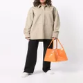 Nanushka vegan leather tote bag - Orange