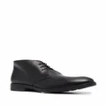Bally lace-up leather ankle boots - Black