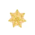 Oscar de la Renta crystal-embellished cactus stud earrings - Yellow