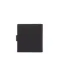 Prada saffiano logo-plaque wallet - Black