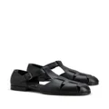 Tod's strap-detail leather sandals - Black