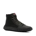 Camper Ground leather ankle boots - Black