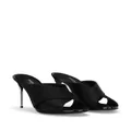 Dolce & Gabbana crossover-strap stiletto mules - Black