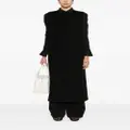 The Row Leendina cashmere coat - Black