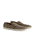 Giuseppe Zanotti The Maui leopard-print loafers - Neutrals
