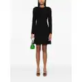 Calvin Klein crepe mini dress - Black