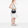 Proenza Schouler small ruched leather tote bag - Black
