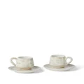 Brunello Cucinelli porcelain coffee cups (set of two) - Neutrals