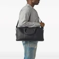 Shinola zip-up leather laptop bag - Black