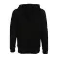 Moschino Teddy Bear zip-up hoodie - Black