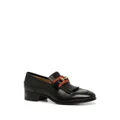 Gucci horse bit-detail leather loafers - Black