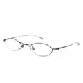 Giorgio Armani round-frame glasses - Black