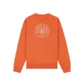 Sporty & Rich Connecticut Crest logo-print sweatshirt - Orange