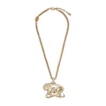 Dsquared2 DSQ2 logo-pendant chain necklace - Gold
