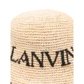 Lanvin Lanvin raffia bucket hat - Neutrals