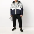 Moncler Quinic hooded jacket - Silver
