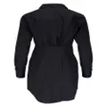 Veronica Beard long-sleeve shirt minidress - Black