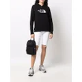 The North Face embroidered-logo drawstring hoodie - Black