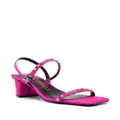Just Cavalli 60mm slingback sandals - Pink