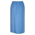 Carolina Herrera bow-embellished cotton skirt - Blue