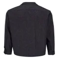 Vince flap-pocket cotton-linen jacket - Grey