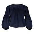 Veronica Beard Valentin stretch-silk blouse - Blue