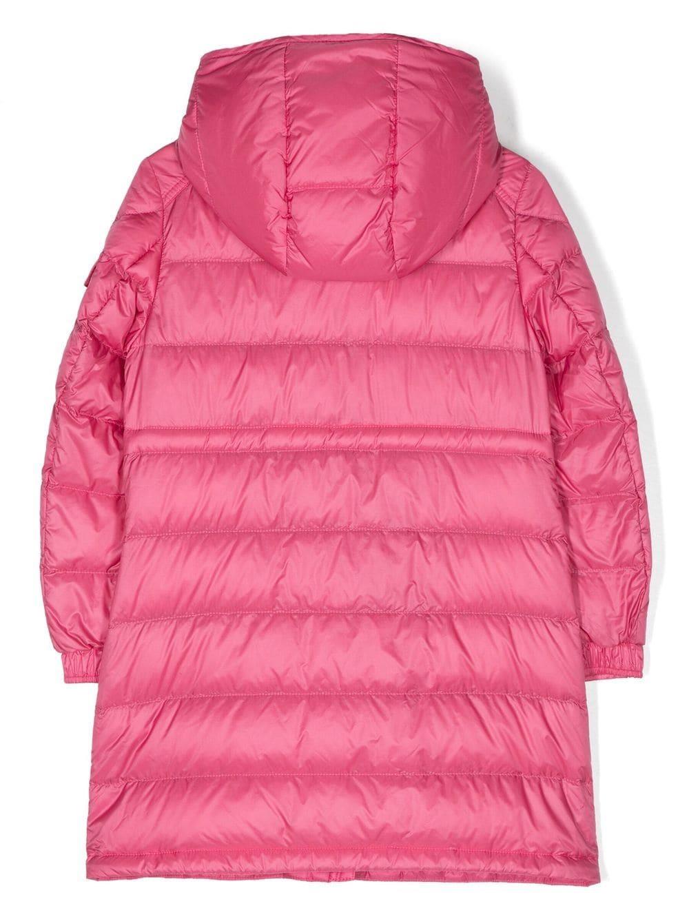 Moncler Enfant Meillon padded long coat - Pink