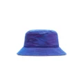 Burberry holographic taffeta bucket hat - Blue