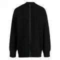 ZZERO BY SONGZIO Trace Panther V-neck cardigan - Black