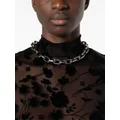 Alexander McQueen Peak chunky-chain necklace - Silver
