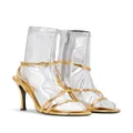 Stella McCartney double-chromatic 100mm boots - Gold