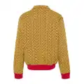 Marni jacquard-pattern sport jacket - Yellow