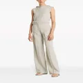 Tory Burch tailored melange trousers - Grey