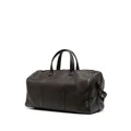 Graf von Faber-Castell Weekender leather luggage bag - Brown
