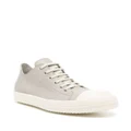 Rick Owens low-top leather sneakers - Grey