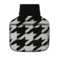 Burberry houndstooth-print hot water bottle - Black