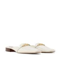 TOM FORD Whitney crocodile-embossed leather mules - Neutrals