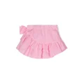 Miss Blumarine logo-print skirt - Pink