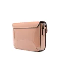 Casadei Mia patent leather satchel bag - Neutrals