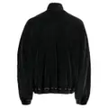 Alexander Wang logo-embossed cotton jacket - Black
