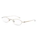 Giorgio Armani round-frame glasses - Gold
